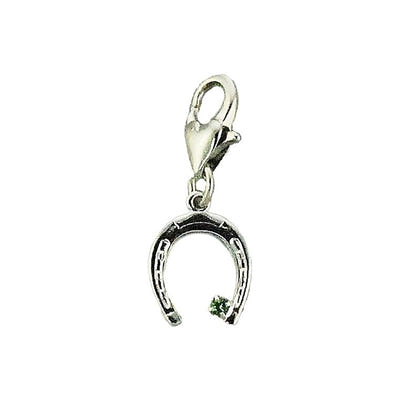 Barbary Horseshoe with Stone CharmCrystal
