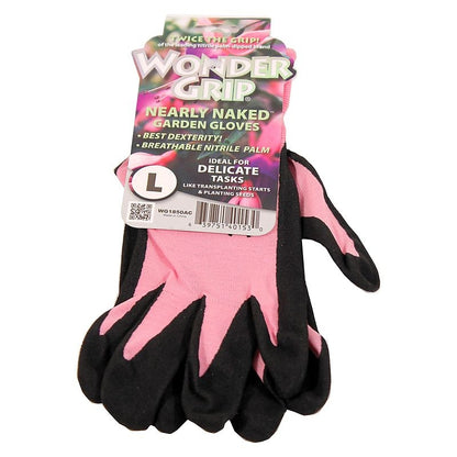 Wonder Grip Nearly Naked Garden Gloves Small