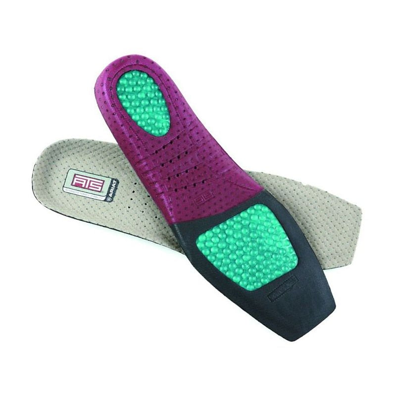 Mens Ats Footbed Wide Square Toe Insole 10 Grey