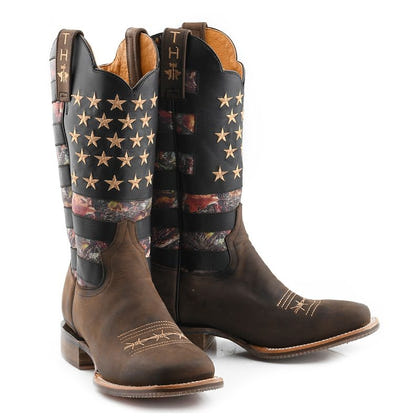 Tin Haul Mens Open Season SqToe Boots
