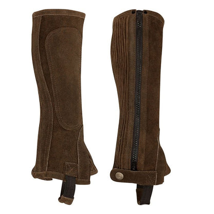 Perris Child Suede Zip Half Chaps