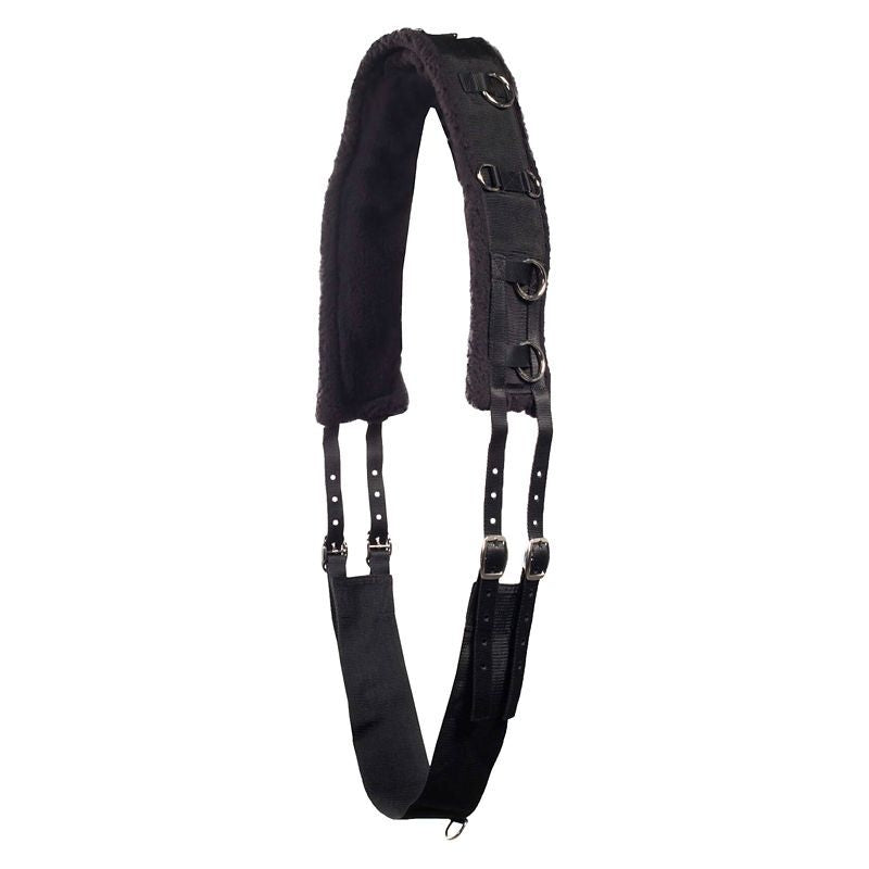 Horze Spirit Lunging Girth Pony Black
