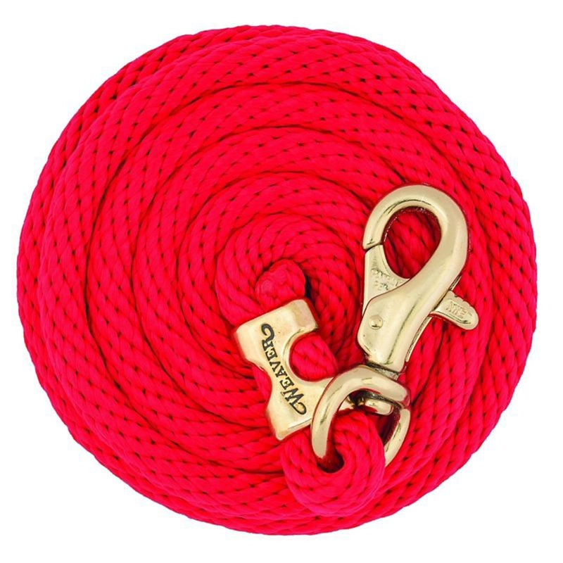Weaver Poly Lead Rope/BullTrigger Snap 5/8x10ft