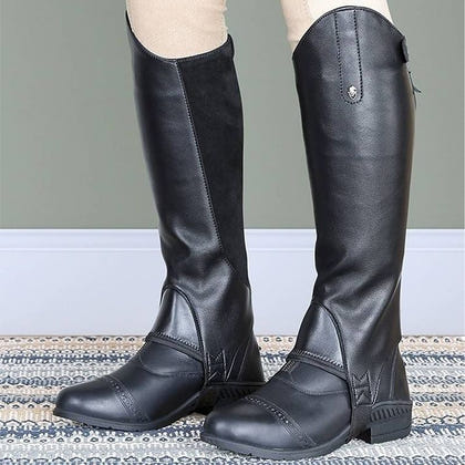 Shires Kids Moretta Suede Half Chaps