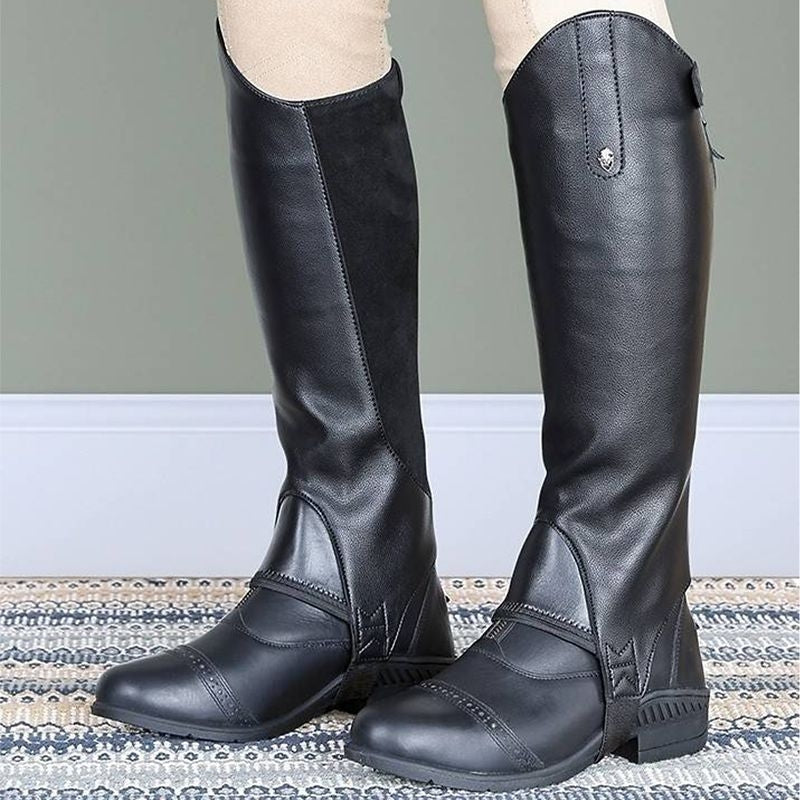 Shires Kids Moretta Suede Half Chaps