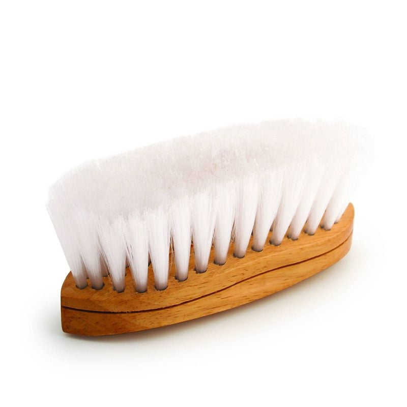 Legends Stiff Poly Curve Grooming Brush 81/4in Blu