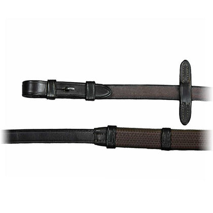 Vespucci Rubber Reins with Stops and Hookstuds