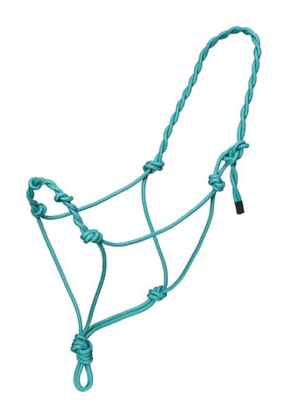 Tough1 Knotted Rope Halter with Twisted Crown