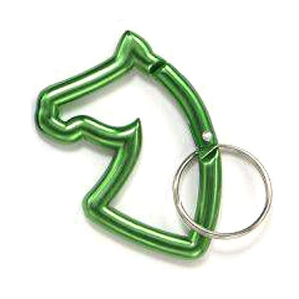 Gift Corral Horsehead Carbiner Keychain
