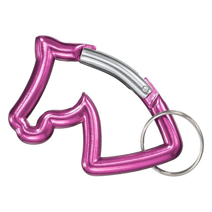 Gift Corral Horsehead Carbiner Keychain