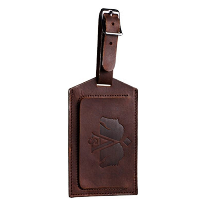Arena Leather Luggage Tag