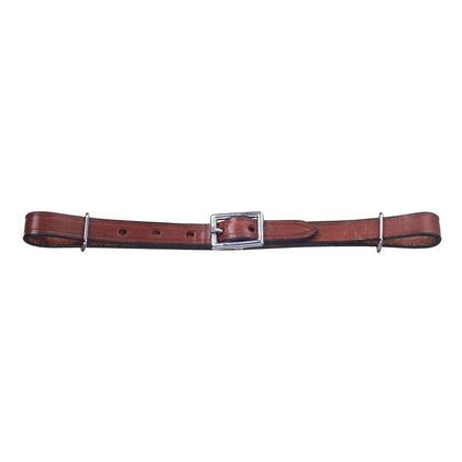 Tough1 Flat Leather Curb Strap