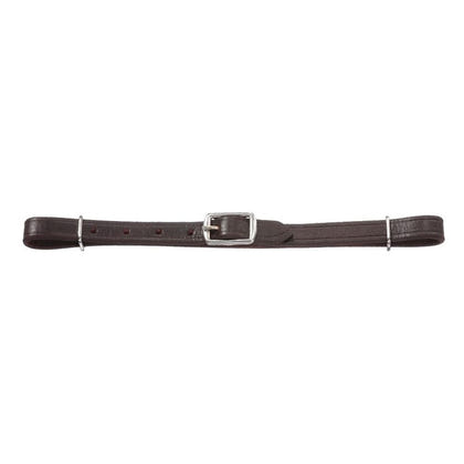 Tough1 Flat Leather Curb Strap