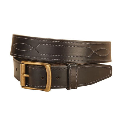 Tory Lthr Triple Stitched Pattern Lthr Belt 24 Hav