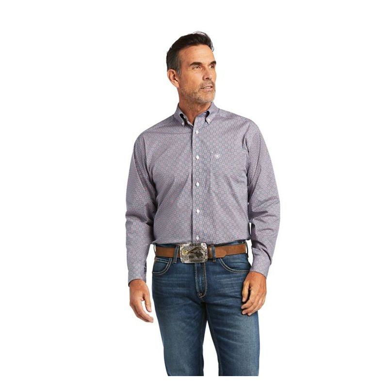 Ariat Mens Tenzin Stretch Classic Fit Shirt XXL