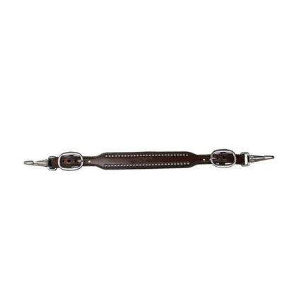 Circle Y Wither Strap With Silver Spots