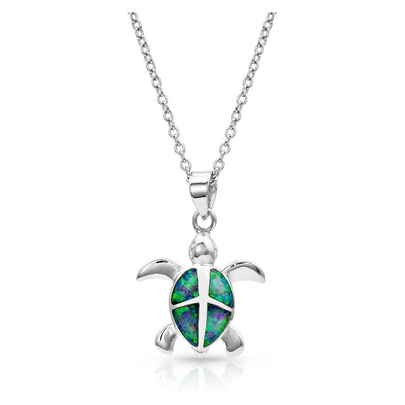 Montana Silversmiths Turtle Love Pendant Necklace