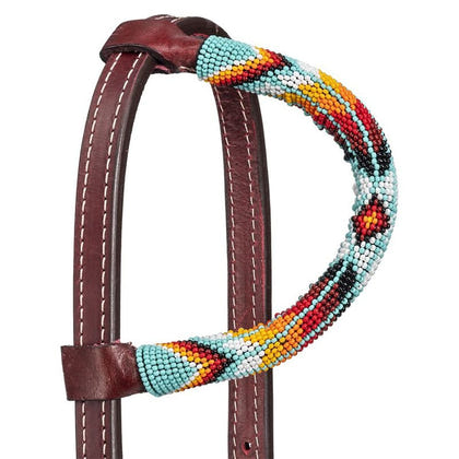 Royal King Beaded Single Ear Headstall