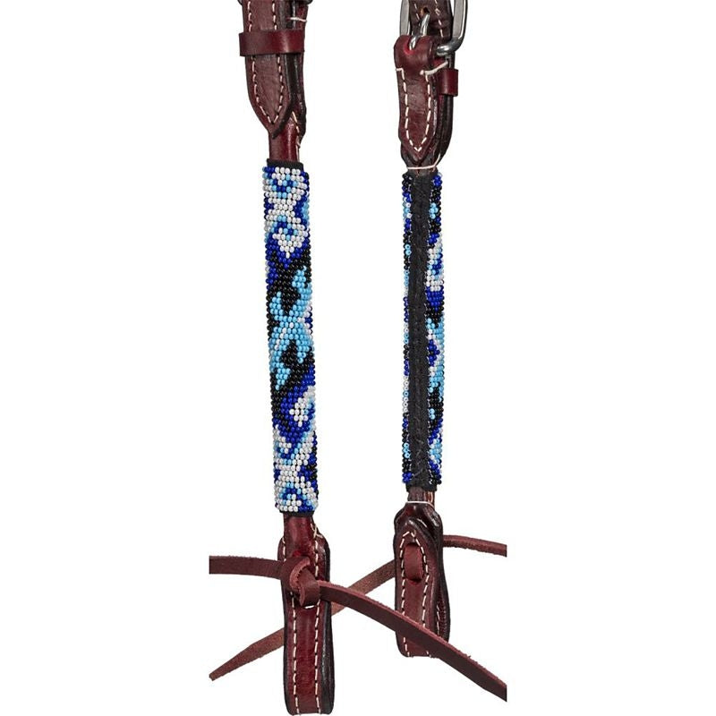 Royal King Beaded Single Ear Headstall