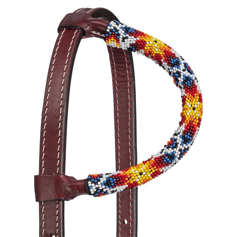 Royal King Beaded Single Ear Headstall