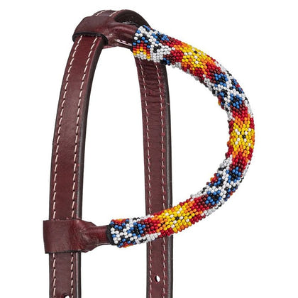 Royal King Beaded Single Ear Headstall