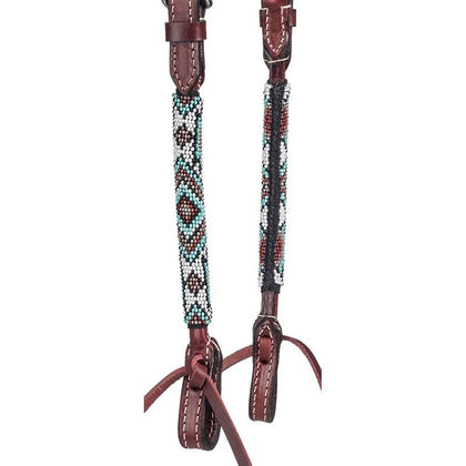 Royal King Beaded Single Ear Headstall