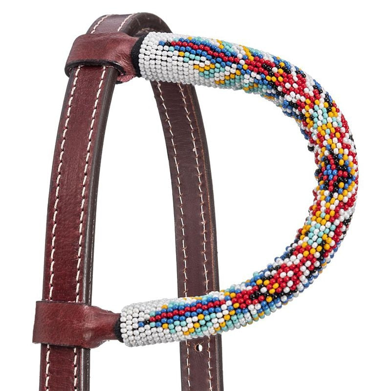 Royal King Beaded Single Ear Headstall