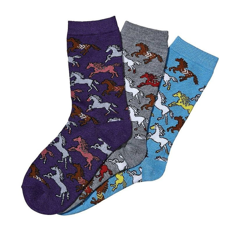 Kelley Southwest Ponies Socks Youth 3 pack