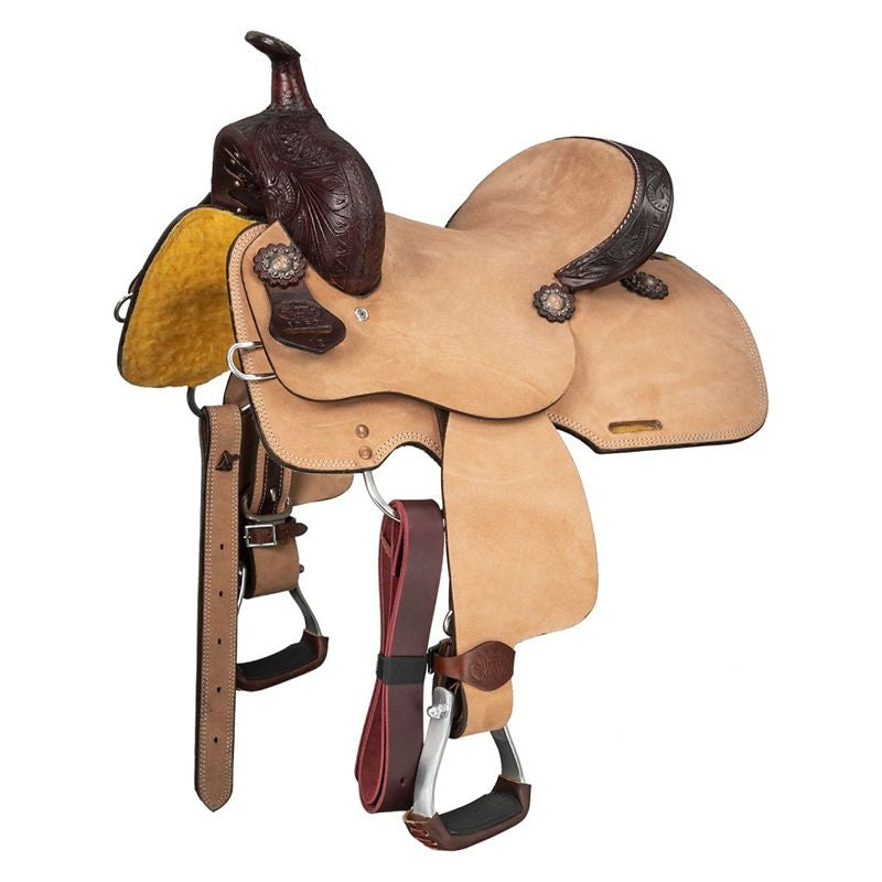 Silver Royal Brooks Barrel Saddle