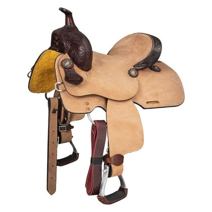 Silver Royal Brooks Barrel Saddle