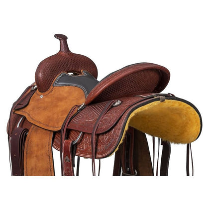 Silver Royal Red Rock All Around Saddle