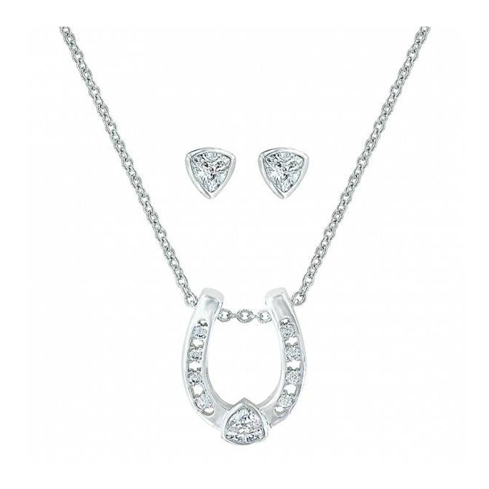 Montana Silversmiths Lucky Trillion Jewelry Set