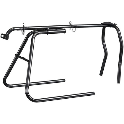 Tough 1 Jr Collapsible Roping Steer Dummy Black