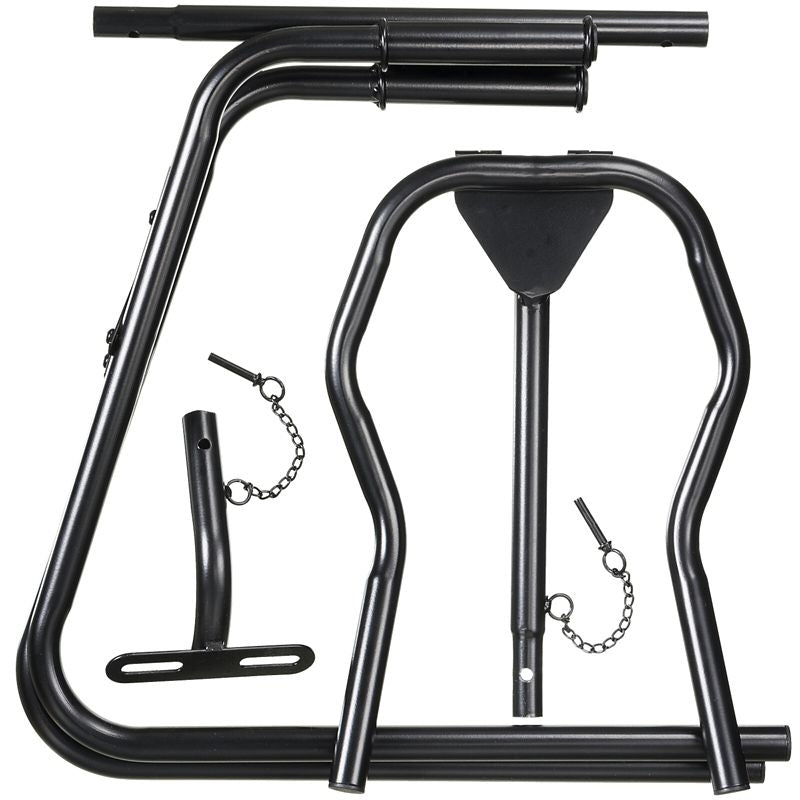 Tough 1 Jr Collapsible Roping Steer Dummy Black