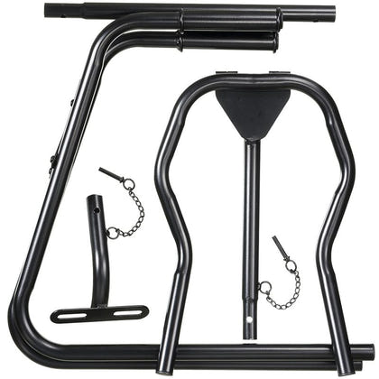 Tough 1 Jr Collapsible Roping Steer Dummy Black