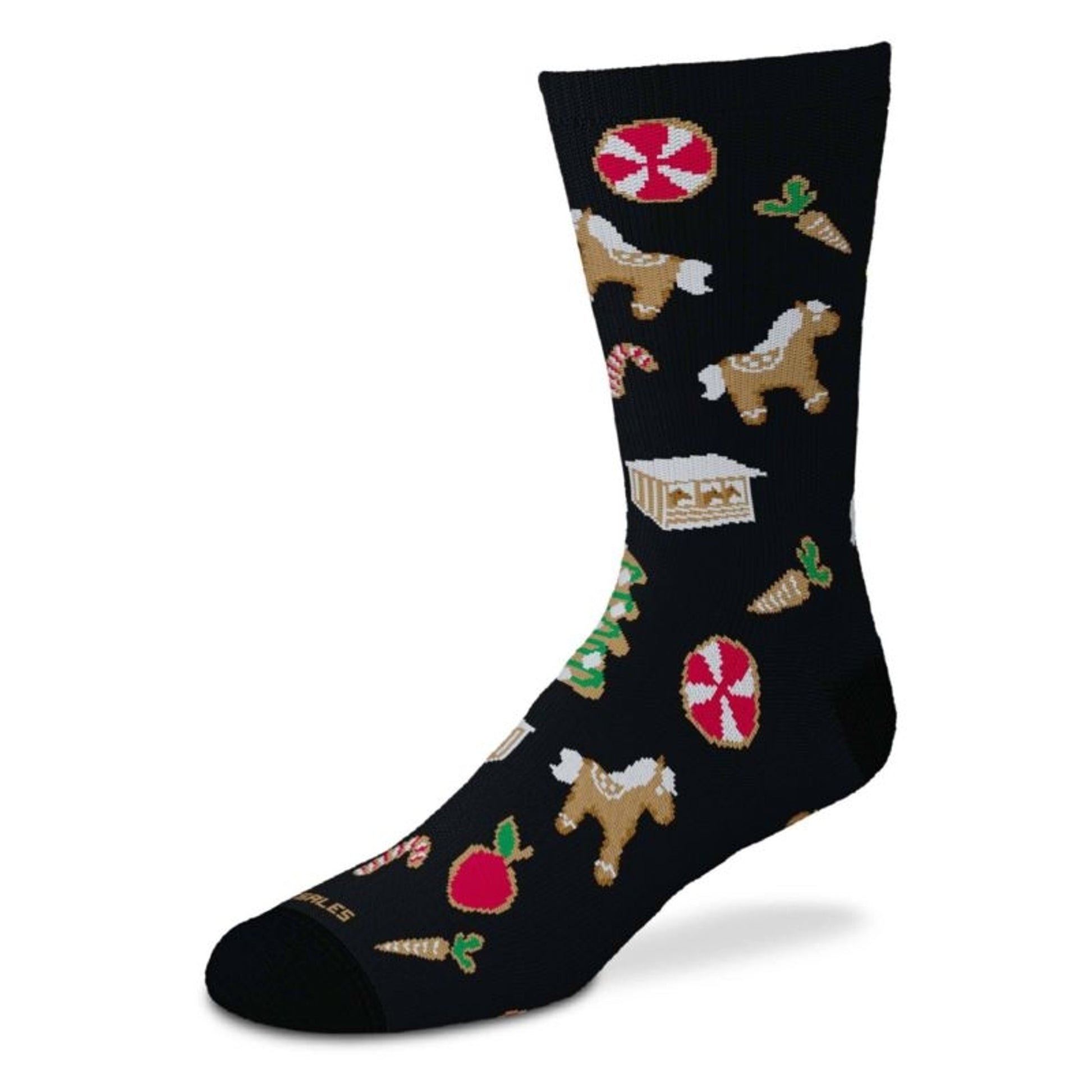 Gt Reid Gingerbread Horse Socks Adult