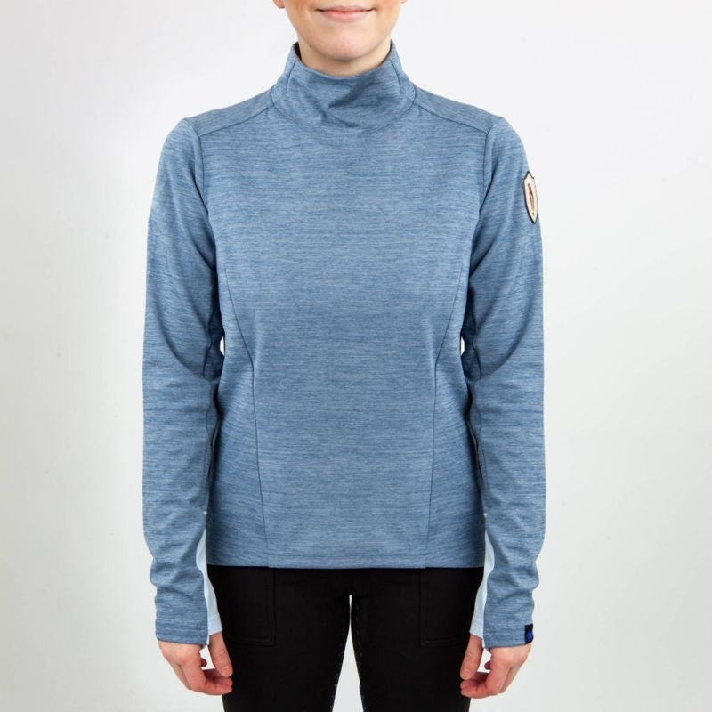 Irideon Ladies Radiant Mock Crew Shirt