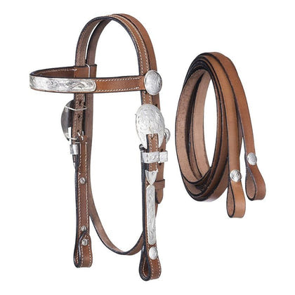 King Series McCoy with Silver Headstall/Reins