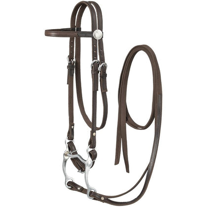 King Series Nylon Browband Bridle Leather