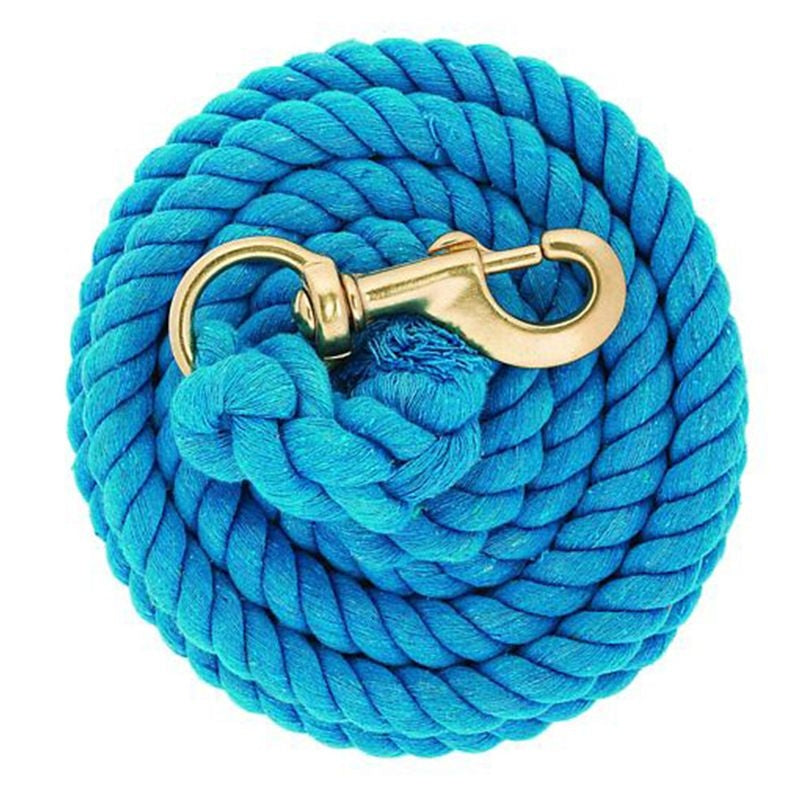 Solid Color Cotton Lead Rope 10 Foot