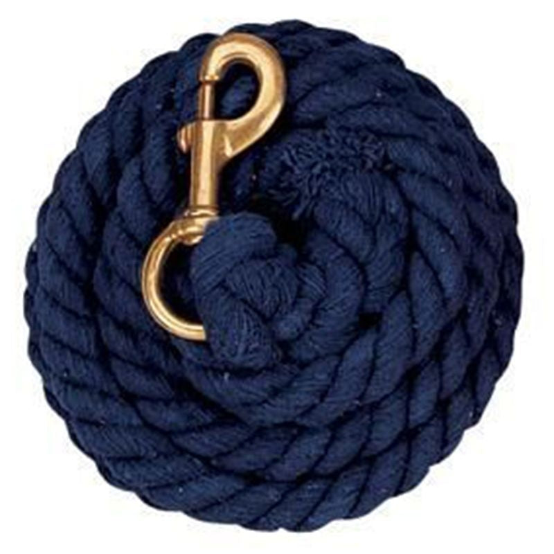 Solid Color Cotton Lead Rope 10 Foot