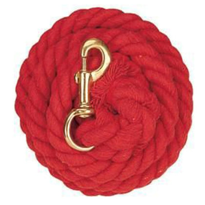 Solid Color Cotton Lead Rope 10 Foot