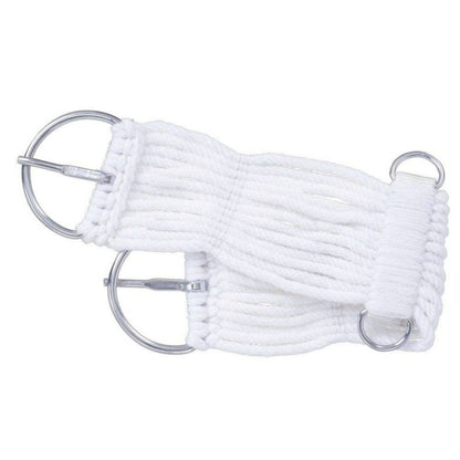 Miniature Western Cord Girth 16 White