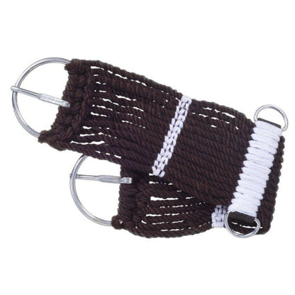 Miniature Western Cord Girth 16 White