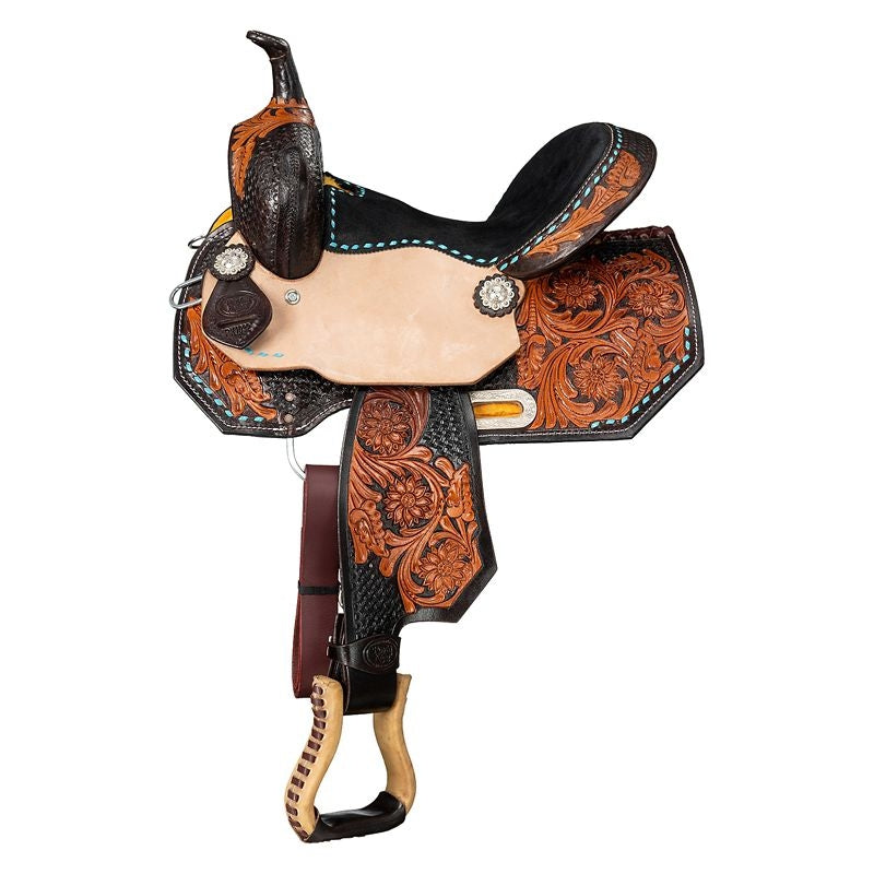 Royal King Youth Benton Barrel Saddle Package