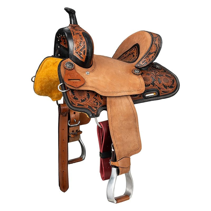 Royal King Youth Dublin Barrel Saddle Package