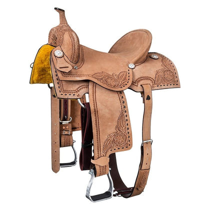 Royal King Youth Amarillo Barrel Saddle Package