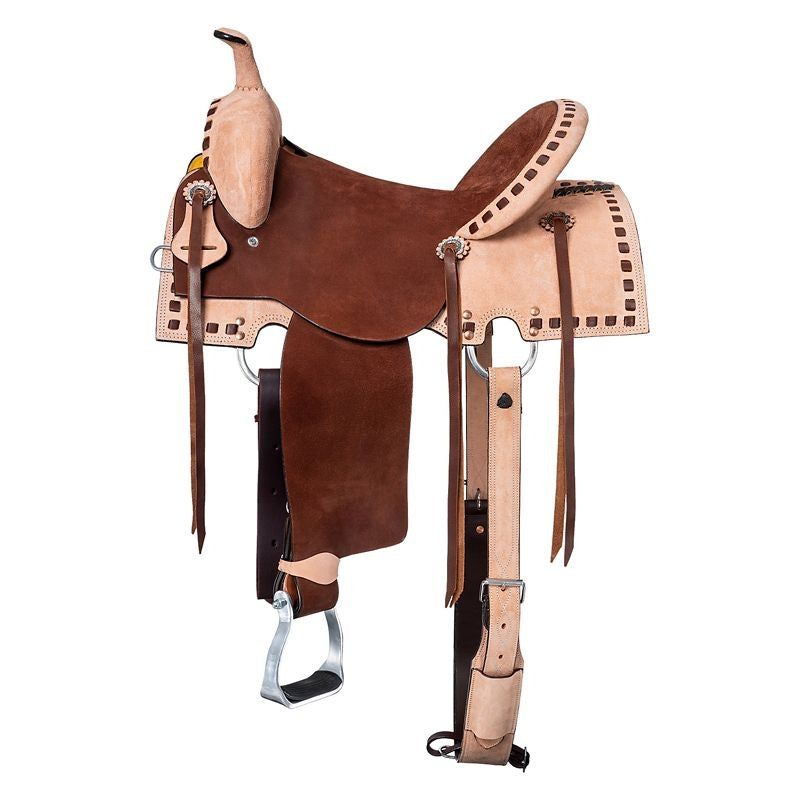 Royal King Youth Boulder Barrel Saddle Package