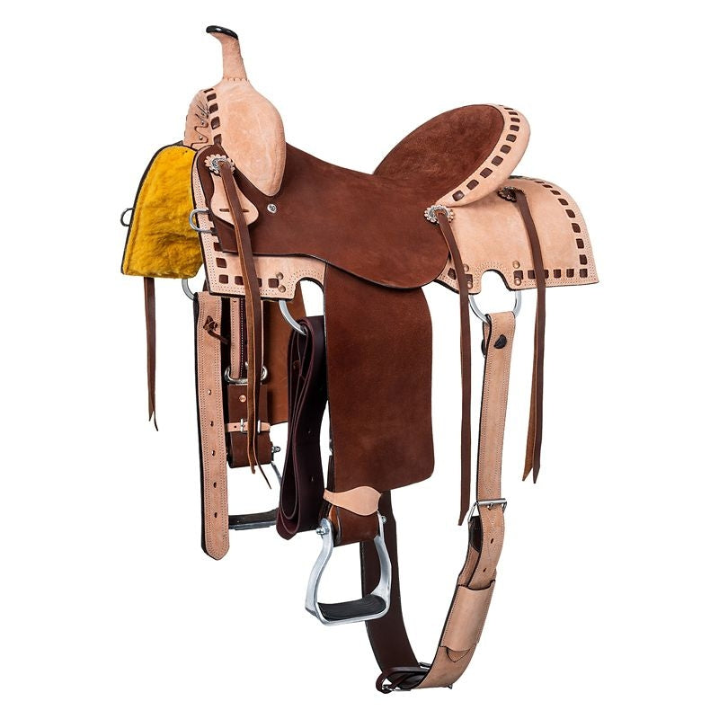 Royal King Youth Boulder Barrel Saddle Package