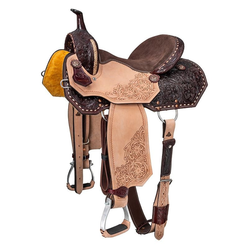 Silver Royal Bisbee Barrel Saddle Package